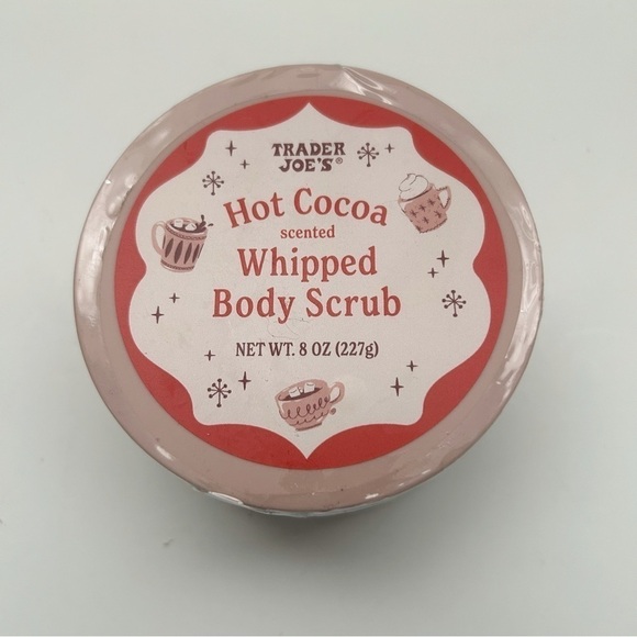 Trader Joe’s Hot Cocoa Scented Whipped Body Scrub Limited Edition - Picture 1 of 4
